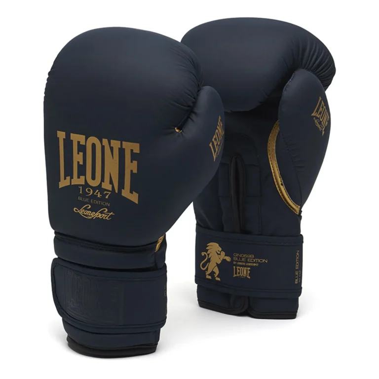 leone-gn059-azul guantes de boxeo leone gn059 azules