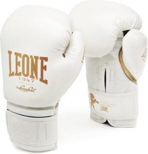 leone-gn059-dobles guantes de boxeo leone gn059 blanco