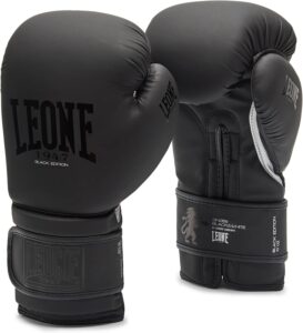 leone gn059 negro guantes de boxeo leone gn059 negros