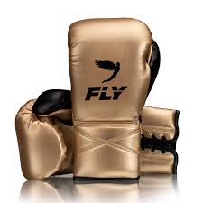 Guantes de Boxeo Fly Superlace X Dorados