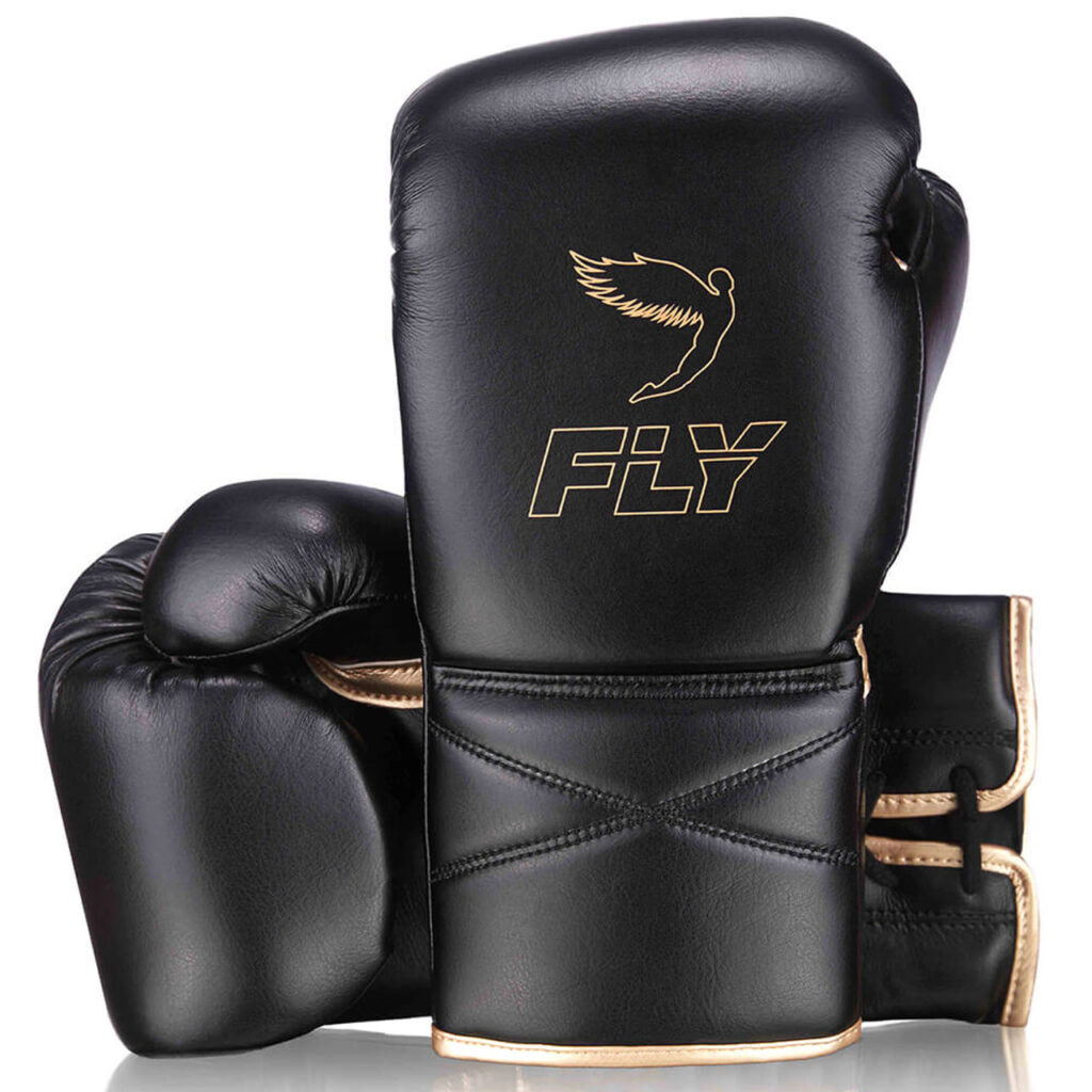 Guantes de Boxeo Fly Superlace X Negros