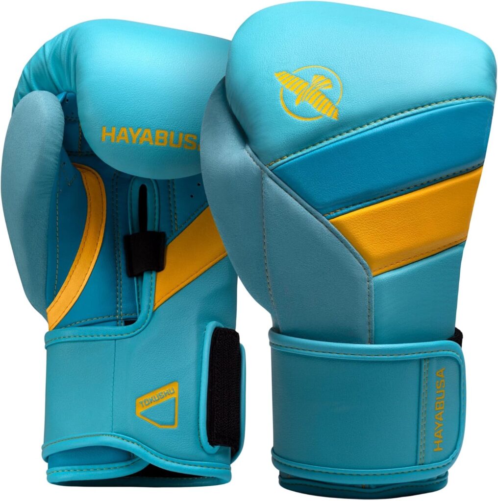 Guantes de boxeo Hayabusa T3 Azul y Amarillo