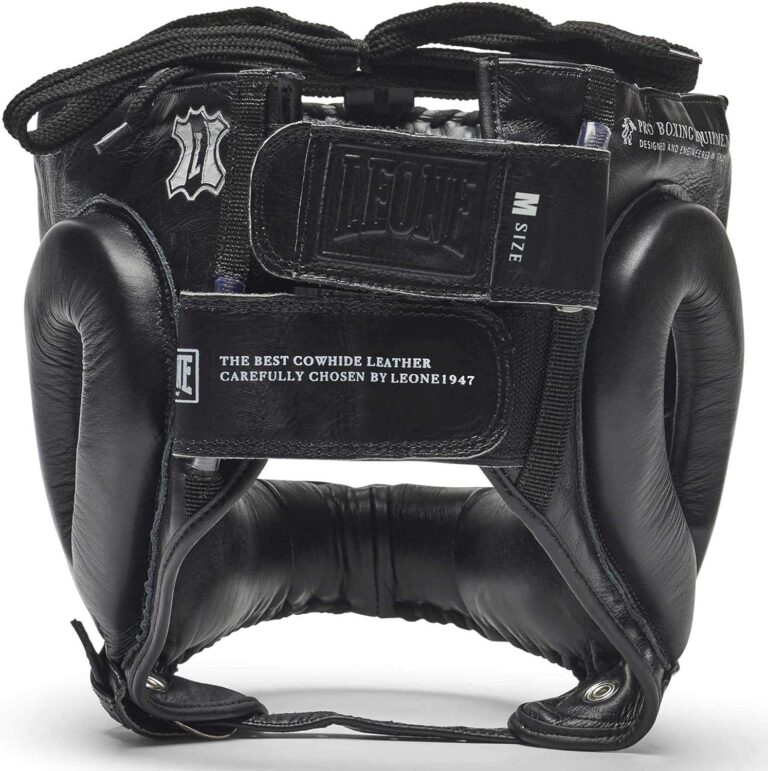 casco de boxeo de barra leone